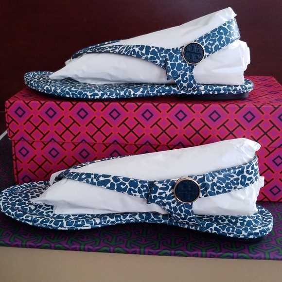 Tory Burch Shoes - NIB! AUTH. TORY BURCH MINNIE TRAVEL SANDAL